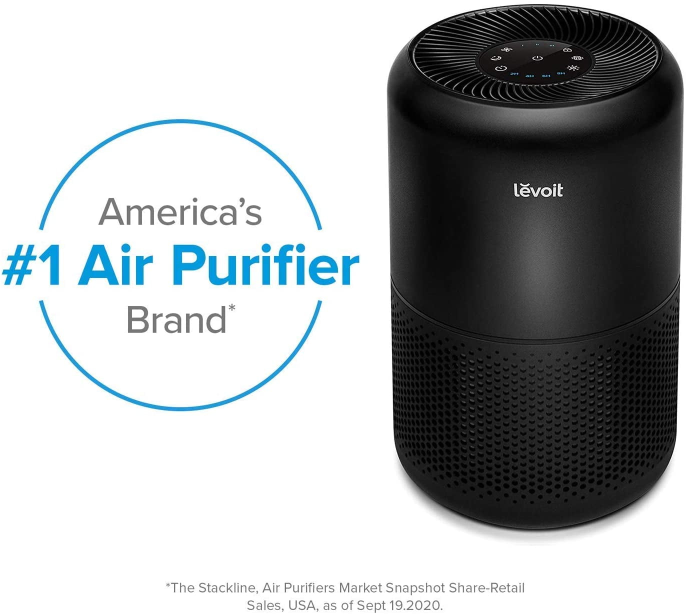 LEVOIT Air Purifiers for Home Smokers Allergies and Pets Hair, True HEPA  Filter, Quiet in Bedroom, Filtration System Cleaner Eliminators, Odor Smoke