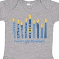 thumbnail image 4 of Inktastic Peace Light Hanukkah Boys or Girls Baby Bodysuit, 4 of 5