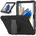 thumbnail image 4 of XYX Case for Samsung Galaxy Tab A8 10.5 inch (SM-X200/SM-X205), Dual Layer Slim Heavy Shockproof Rugged Protective Cover Case with Kickstand (Black), 4 of 7