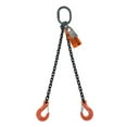thumbnail image 2 of Chain Sling - 9/32" x 6' Double Leg with Sling Hooks - Grade 100, 2 of 3