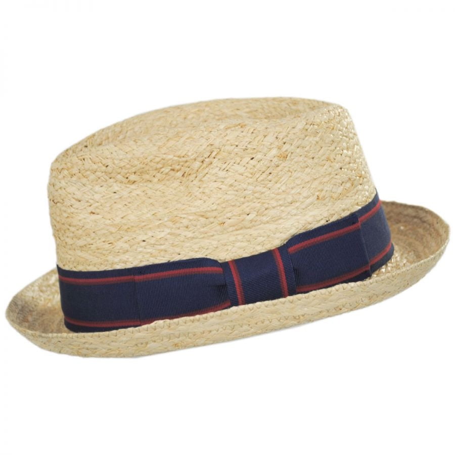 M Style Lab Junior Women/’s Set of 2 Paper Straw Fedora Hat Band One Size
