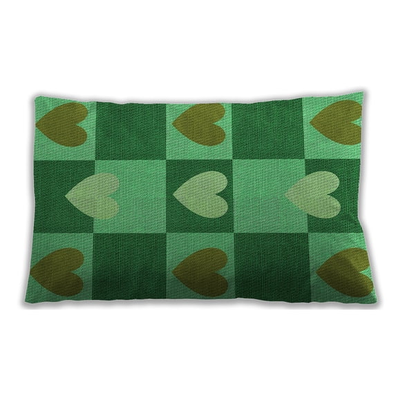 Ahgly Company Indoor Rectangular Contemporary Lumbar Throw Pillow, 13 inch by 19 inch