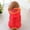 Red, variant on kladzum Pet Dog Puppy Rainwear Raincoat Pet Hooded Jacket Clothes, Dog Birthday Party Supplies, Pet Clothes on Clearance