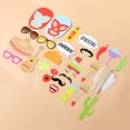 thumbnail image 3 of Fiesta divertida,26pcs partido de Photo Booth Prop divertido decoración papel Prop para Carnaval Festival Party FRCOLOR Hogar4545401, 3 of 7