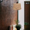 thumbnail image 1 of Raindrops De Rattan Claro Para Interior Con Retro Tejido Y Material Seguro De Hierro, 1 of 7