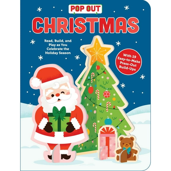 Pop Out Christmas: Read, Build, and Play As You Celebrate the Holiday Season (Board Book)