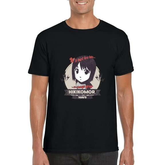 Welcome To The NHK Its Not Too Late Anime Manga Satou T-Shirt, for men & women, up to size 5XL