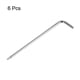 thumbnail image 3 of Llave hexagonal Torx Uxcell de 6 piezas T10 de acero de alto carbono, 3 of 5