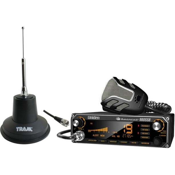 Uniden Bearcat 980SSB CB Radio With SSB and Tram 3500 HeavyDuty