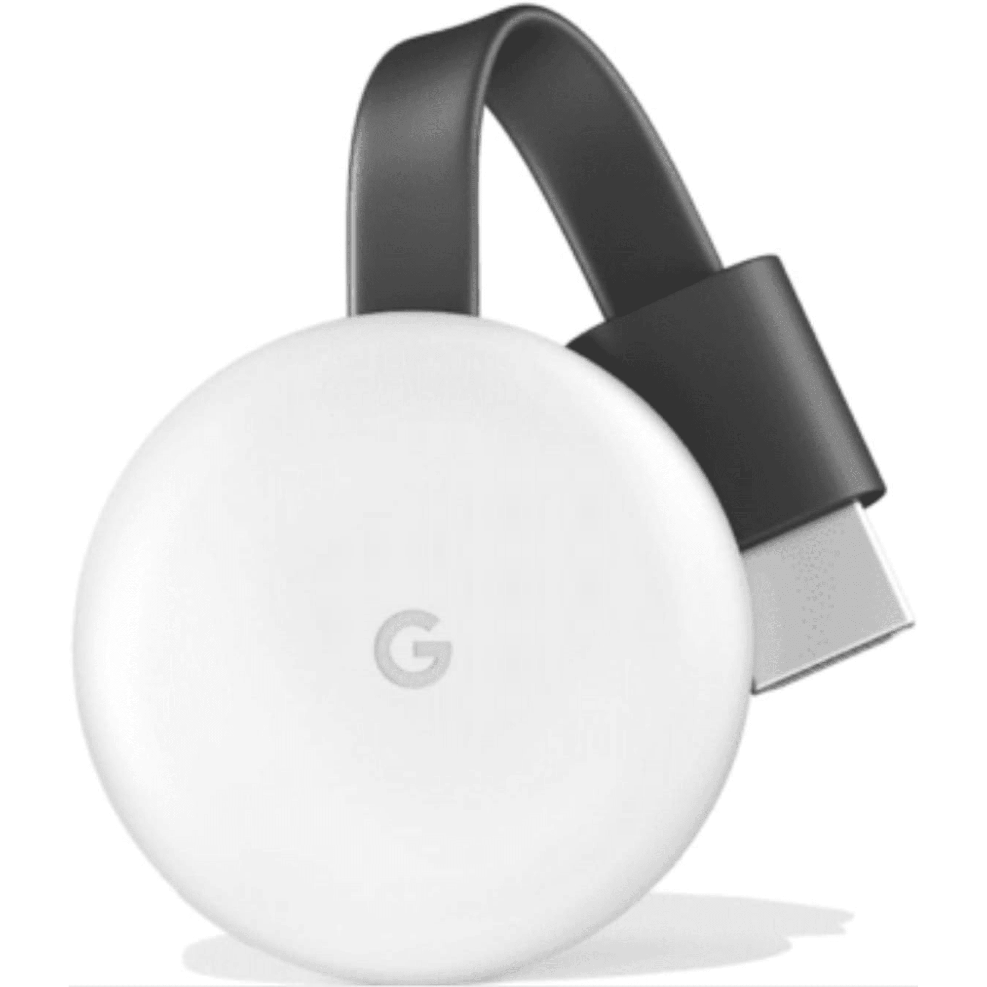 Google Chromecast Wireless Streaming Adapter for Smart TV and Media Playback - White