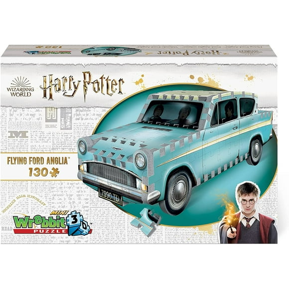 WREBBIT 3D Harry Potter WREBBIT 3D Flying Ford Anglia 3D Jigsaw Puz