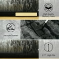 thumbnail image 5 of Arogan 5x8 Feet Area Rugs for Living Room Bedroom, Black Soft Fluffy Shaggy Bedside Carpet, Machine Washable Indoor Floor Rug for Kids Home Decor Aesthetic, 5 of 8