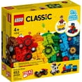 thumbnail image 3 of LEGO Classic Bricks and Wheels Kit 11014, Play and Create Your Own Version of LEGO Masters,  Includes a Toy Car, Train, Bus, Robot, Skateboarding Zebra, Race Car, Bunny in a Wheelchair, and More, 3 of 8