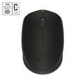 thumbnail image 1 of Logitech Wireless Mouse M170, 2.4 GHz with USB Mini Receiver, , 12-Months Battery Life - Black, 1 of 9