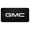 Black, variant on GMC Laser Etched Logo License Plate (Black)