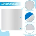 thumbnail image 3 of Lámina de aluminio cuadrada de 7,8 x 7,8 pulgadas, resistente, con película protectora para decoración, embalaje y construcción, de 3 mm de espesor., 3 of 6