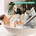 thumbnail image 3 of Bandeja de bañera expandible Caddy COKIHOM transparente para baño, 3 of 8