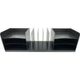 thumbnail image 5 of Huron, Vertical/Horizontal Combo Desk Organizer, 1 Each, Black, 5 of 6
