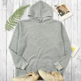 thumbnail image 1 of Hoodies Autumn And Winter Hoodies Work Clothes Plus Velvet Class Uniform Pullover Advertising Shirt, 1 of 2