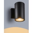 thumbnail image 2 of CHLOE Lighting DYLAN Transitional LED Textured Black Outdoor/Indoor Wall Sconce 8" Height, 2 of 4