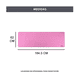 thumbnail image 2 of Tapete Yoga Pilates Fitness Ejercicio Portátil 10mm Grosor Belug ROSA, 2 of 5