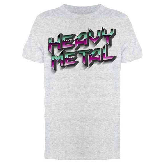Colorful Heavy Metal Tee Men's -Image by Shutterstock