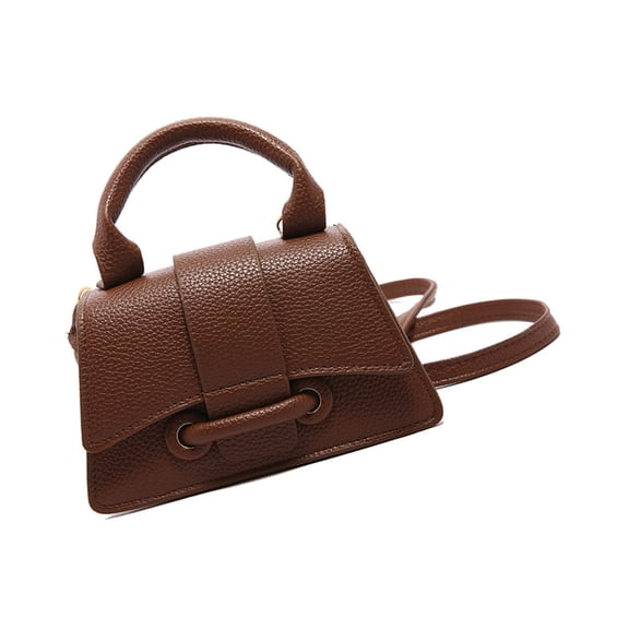 Women Bag Solid Color Shoulder Bag Korean Styles Handbag PU Leather Crossbody Bag Top Handle Bag for Daily Travel