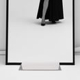 thumbnail image 4 of Full Length Mirror Holder Floor Mirror Wooden Support Wood Artwork Display Mount Holder, 4 of 9