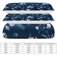 thumbnail image 2 of HAHDAXIA Flower Butterfly Pattern Bedding Solid Comforter Set for All Seasons,3 Pieces(1 Comforter+2 Pillowcases),Soft Microfiber Bedding Set Queen(90"x90"), 2 of 7