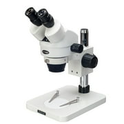 AmScope 3.5X-45X Table Pillar Stand Zoom Magnification Stereo Microscope New