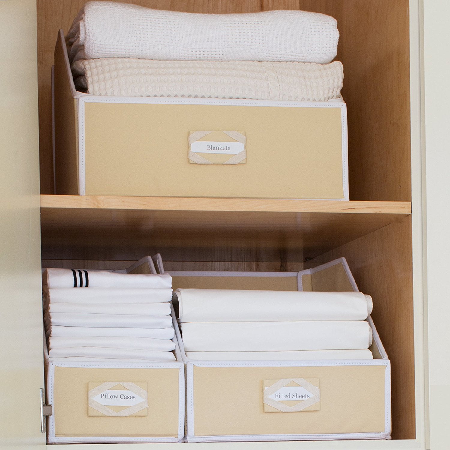 Charming Storage For Sheets And Blankets #4 - G.U.S. Ivory Linen Closet Storage: Organize Bins For Sheets, Blankets, Towels, Wash Cloths, Sweaters And Other Closet Storage. Charming Storage For Sheets And Blankets #4 - G.U.S. Ivory Linen Closet Storage: Organize Bins For Sheets, Blankets, Towels, Wash Cloths, Sweaters And Other Closet Storage.