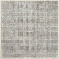 thumbnail image 1 of Ahgly Company Machine Washable Indoor Square Industrial Modern Rice Beige Area Rugs, 8' Square, 1 of 7