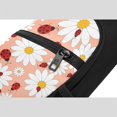 thumbnail image 5 of Wukai Daisy and Ladybug Versatile Chest Bag with Adjustable Strap and Multiple Pockets for Daily Use, Outdoor Sports, Shopping, and Excursions, 5 of 6