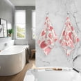 thumbnail image 7 of Dreamtimes Valentine's Day Cotton Hand Towel Super Soft and High Absorbent Bath Towel Fast Drying Hand Towel for Home Bathroom Gym Hotel Yoga (2 Pack),16 x 28 inch, 7 of 7