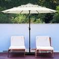 thumbnail image 2 of Aoodor 10ft. Heavy-Duty Outdoor Market Patio Umbrella White, 2 of 6