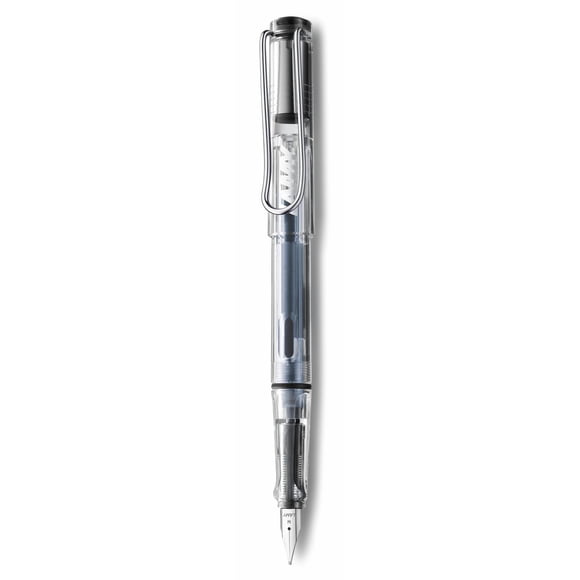 Pluma Estilográfica Lamy Vista Transparente Punta Ancha