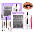 thumbnail image 1 of Pro DIY Lash Extension Kit: Assorted Lash Clusters with Bond & Seal..., 1 of 26