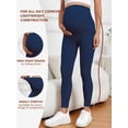 thumbnail image 7 of Athlemo Maternity Leggings with Over Bump Support High Waist Pregnancy Activewear Pants, 7 of 7