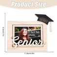 thumbnail image 4 of 2026 Graduation Tassel Photo Frame for Pictures, Wooden Inspirational Graduation Picture Frame Class of 2026 Shadow Box Graduate Gift for Friend Party Decoration, 4 of 9