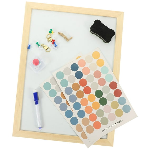 GOOHOCHY 1 Set Rectangle Cork Write Board Double Sided Decorative for Home Use 47.2*35.4in