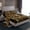 Bear 01, variant on Feelyou Farmhouse Wooden Plank Twin Sheet Sets, Hunting and Fishing Twin Fitted Sheet, Rustic Lodge Cabin Flat Sheet, Breathable Home Decor, 3 Pieces