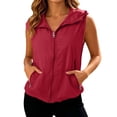thumbnail image 3 of Miaoju Womens Vest with Pockets Lightweight Softshell Sleeveless Jacket Hiking Travel Golf Running 2026 Spring Summer, 3 of 7