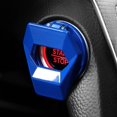 thumbnail image 3 of Almencla Automobile Car Ignition Switch Protective Cover Smooth Easy Install Blue, 3 of 8