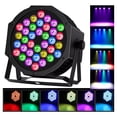 thumbnail image 1 of Cañón de 36 Leds RGB Audio rítmica DMX Reflector LED Luz de escenario Luz de fiesta Luz de discoteca DOSYU, 1 of 6