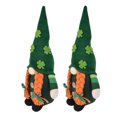 thumbnail image 1 of Gnomos de Felpa ANGGREK Color Verde Irlandés Respetuoso Con El Medio Ambiente, 1 of 8