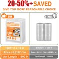 thumbnail image 3 of Precut Vacuum Sealer Bags for Food, 100 Gallon 11" x 16", Food Long-Term Storage and Sous Vide Commercial-Grade Bag, BPA Free for Microwave, Boiling,Sous Vide, Refrigerator, 3 of 8