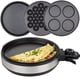 thumbnail image 1 of Multi Baker Deluxe: Hornear es fácil. Electrodoméstico con control de temperatura. 3 sartenes intercambiables para asar, hornear y hacer postres. Queso a la parrilla, tortillas, pizzas, sándwiches, ca, 1 of 5