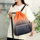 thumbnail image 5 of Mochila de playa deportiva de color degradado con bolsillo con cremallera bolsa deportiva para hombres y mujeres, 5 of 6