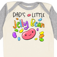 thumbnail image 4 of Inktastic Dads' Little Jellybean Cute Easter Candy Boys or Girls Long Sleeve Baby Bodysuit, 4 of 5