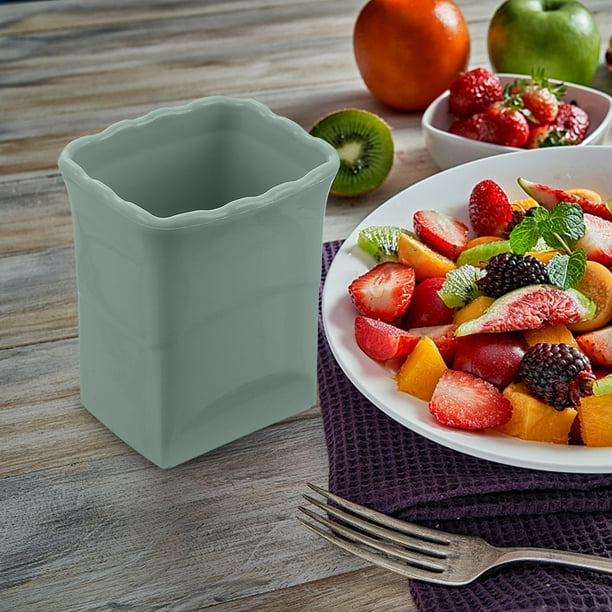 Gadgets de Cocina Y Herramientas Fresa Cortado Plato de Fruta Prensa de Plátano, Acero Inoxidable Multi-Fruta Cortador Herramienta de Cocina